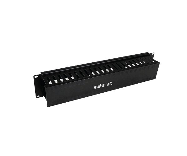 Safenet 2U Horizontal Cable Management Panel (Front Duct)
