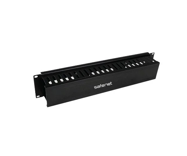 Safenet 2U Horizontal Cable Management Panel (Front Duct)