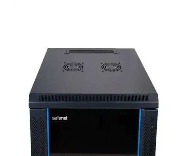 Safenet 9U Wall Mount Network Cabinet with PDU