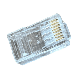Safenet CAT-6 Unshielded 8P8C RJ45 Transparent Connector