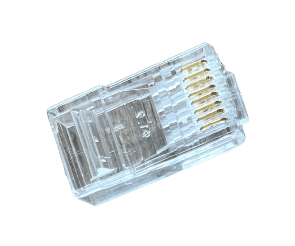 Safenet CAT-6 Unshielded 8P8C RJ45 Transparent Connector