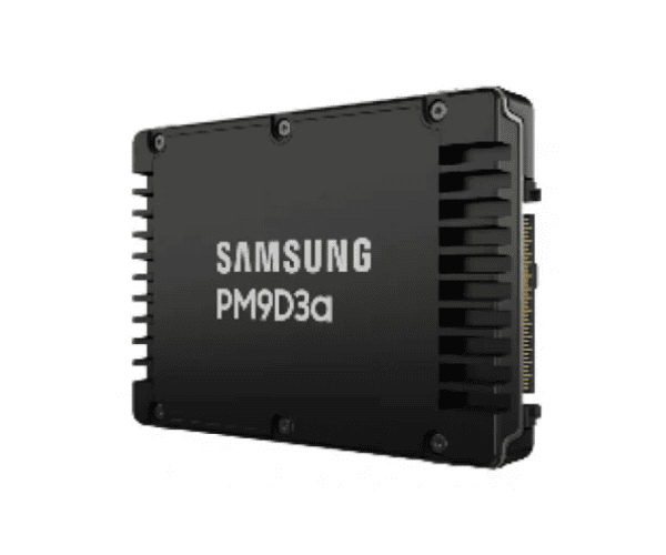 Samsung PM9D3a MZWL63T8HFLT-00AW7 3.84TB 2.5" PCIe 5.0 NVMe SSD