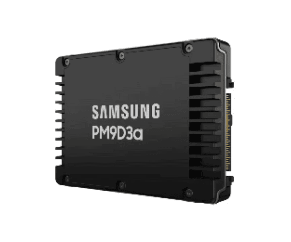 Samsung PM9D3a MZWL6960HFJA-00AW7 960GB U.2 PCIe 5.0 NVMe SSD