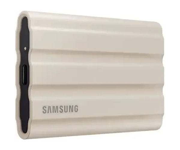 Samsung T7 Shield 1TB USB 3.2 Type-C Portable SSD Beige
