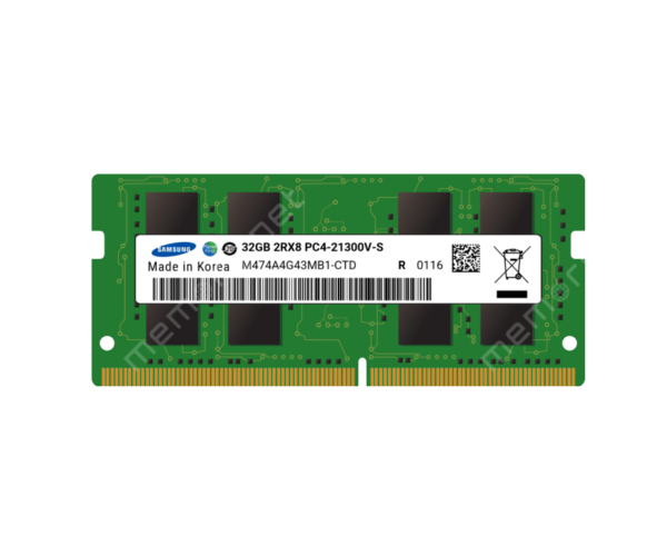 Samsung M474A4G43MB1-CTD 32GB DDR4-2666 SODIMM 2Rx8 Memory