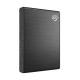 Seagate One Touch 1TB Portable USB Type-C Black External SSD