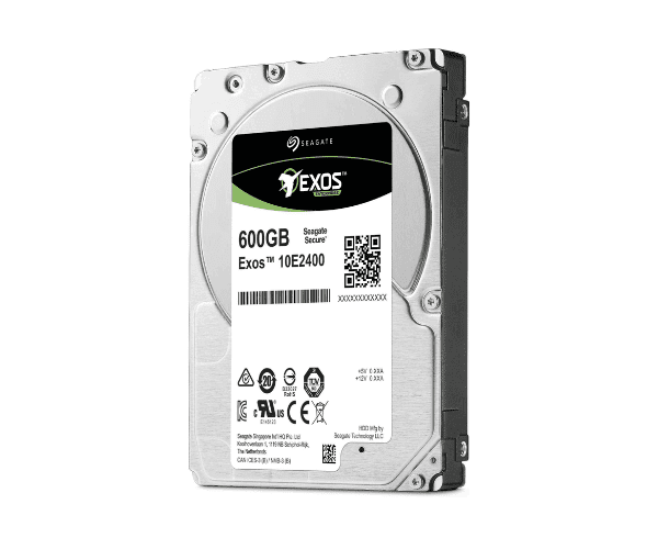 Seagate ST600MM0109 EXOS 600GB 10K SAS Hard Drive