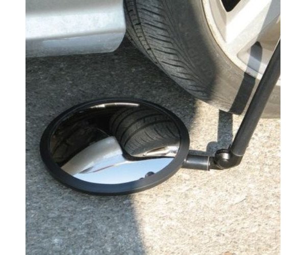 Shatterproof Convex Shaped Under Car Search Mirror