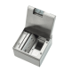 Silver Gray Invisible Opening Floor Socket Multi-function Hidden Floor Socket Box 13A UK Socket