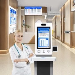 Smart Hospital Self-Service Registration Kiosk Queue Management System