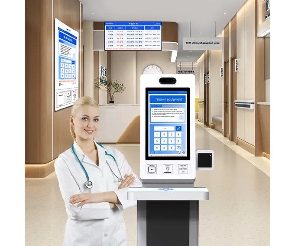 Smart Hospital Self-Service Registration Kiosk Queue Management System