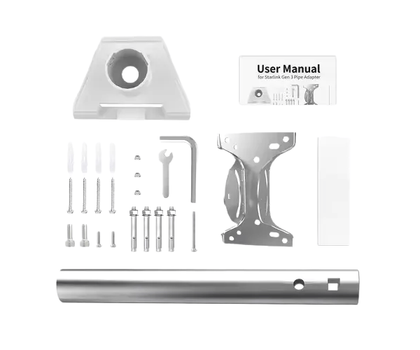 Starlink Gen 3 Dish Roof Wall Mount