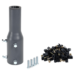 Starlink V2 Pipe Adapter for Satellite and Antenna Mast Pole