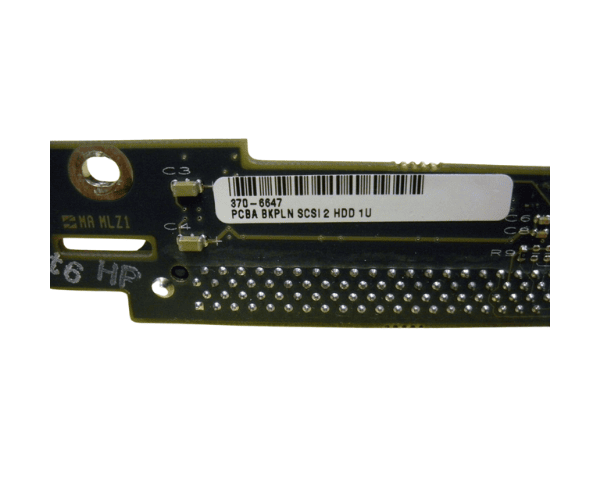 Sun 370-6647 2-Slot SCSI Disk Backplane for V20z