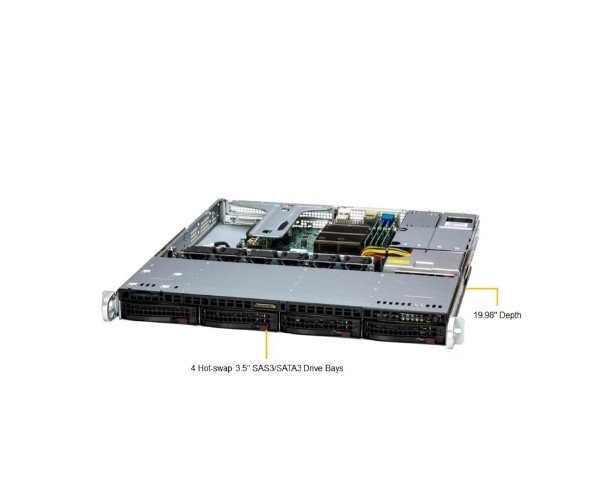 Supermicro 1U Mainstream SuperServer (SYS-511R-M)