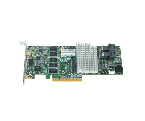 Supermicro AOC-S3108L-H8IR 8-Port SAS3 RAID Controller with 2GB Cache