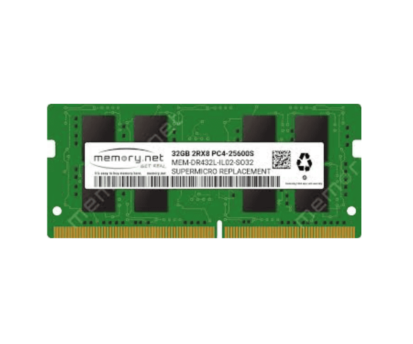 SuperMicro MEM-DR432L-IL02-SO32 32GB  DDR4 SODIMM Server RAM