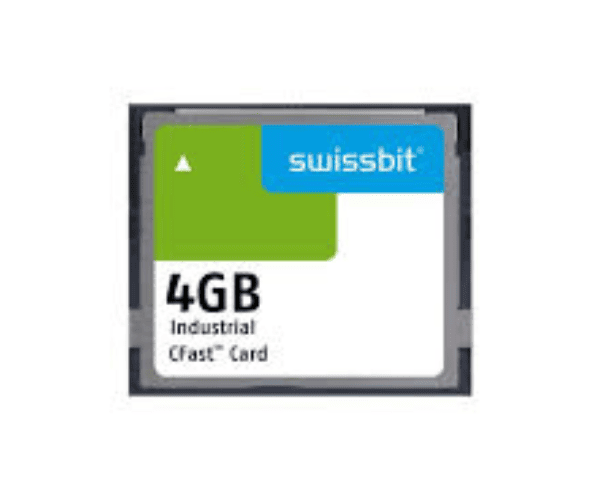 SFCA004GH1AO4TO-I-DA-216-STD, Memory Cards Industrial CFast Card, F-800, 4 GB, SLC Flash, -40 C to +85 C