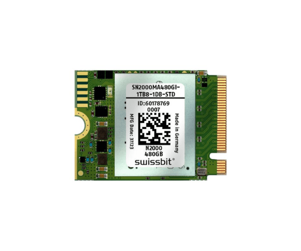 Swissbit M.2 PCIe SSD N2000 / N2600 Industrial SSD