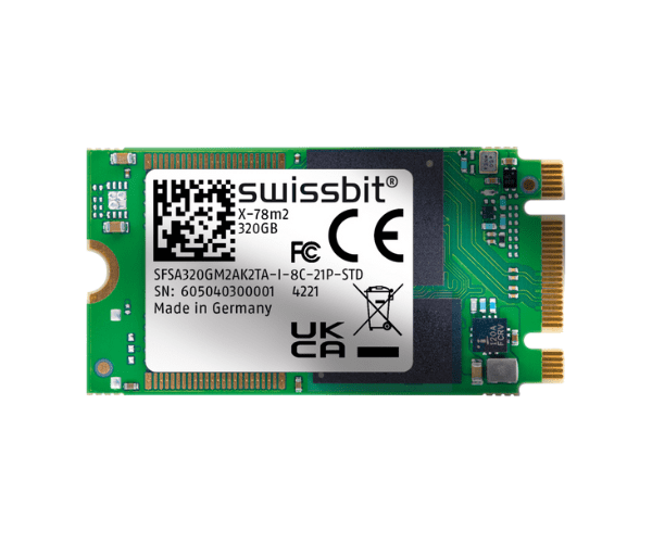 Swissbit X-78m2 2280 Series 80GB Industrial M.2 SATA SSD