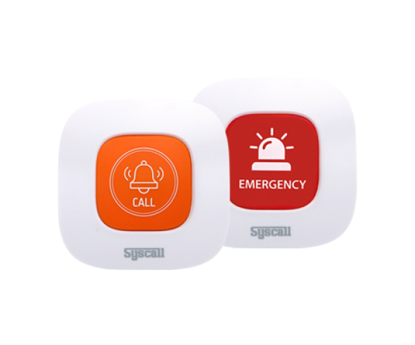 Syscall ST-E1 Single-Button Wireless Call Button System
