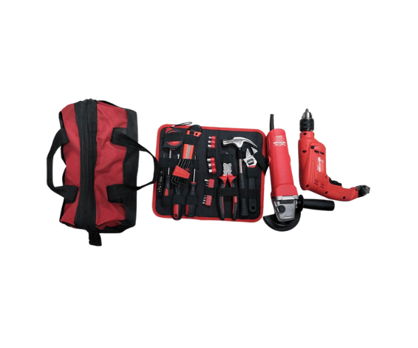TANDT TT3001S 116 Pcs Power Tools and Hand Tools Set