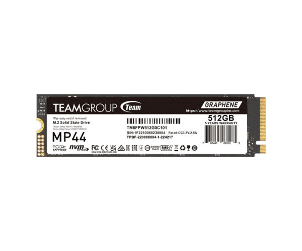 TEAMGROUP NVMe TM8FPW512G0C101 512GB NAS MP44 AS71