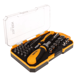 TOLSEN 20041 42Pcs Bits & Ratchet Socket Set