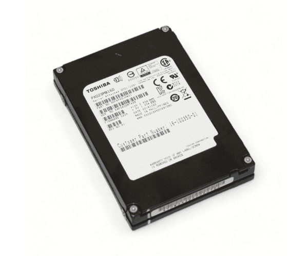 TOSHIBA 1.6TB SSD 12GB 10WPD MLC PX02SMQ160 SAS SSD