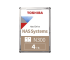 Toshiba HDWG440EZSTA 4TB 3.5" NAS Hard Drive