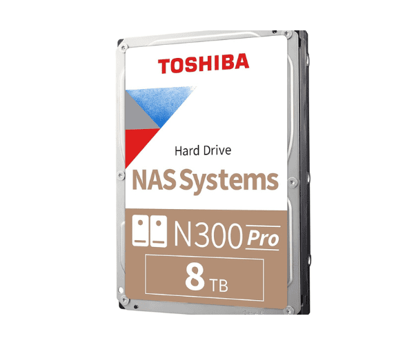 Toshiba HDWG480EZSTA 8TB NAS Hard Drive 3.5"