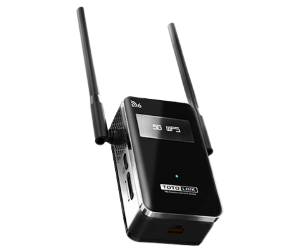 TOTOLINK EX1800L AX1800 Smart OLED Dual Band Wireless Extender