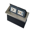 Table Connection Box for Conference Solutions – Zinc Alloy Desktop Socket