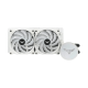Team T-Force SIREN GD240E ARGB AIO White Liquid CPU Cooler