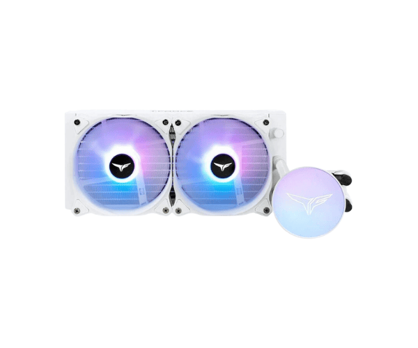 Team T-Force SIREN GD240E ARGB AIO White Liquid CPU Cooler