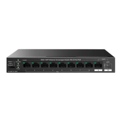 Tenda TEG1110PF-8-120W 9GE+1SFP Ethernet Switch With 8-Port PoE
