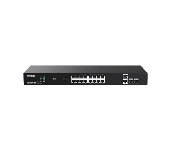 Tenda TEG1120P-16-250W 18GE+2SFP Ethernet Switch With 16-Port PoE