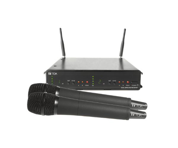 Toa WS-422 Dual Channel Wireless Microphone