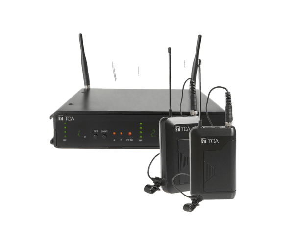 Toa WS-432 Dual Channel Wireless Microphone