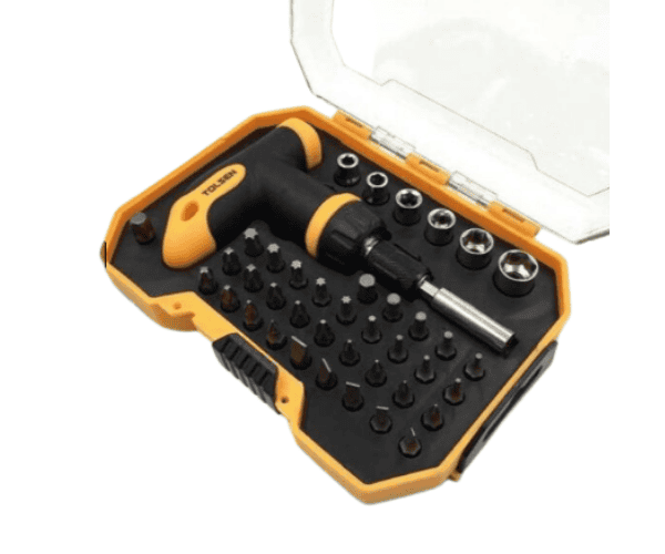 Tolsen 41 Pcs Bits and Sockets Set