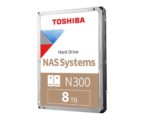 Toshiba HDWG180AZSTA 8TB 3.5-inch SATA NAS HDD