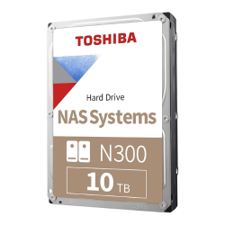 Toshiba N300 HDWG11AUZSVA 10TB 3.5-inch SATA NAS HDD