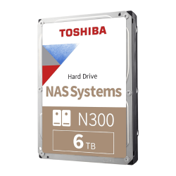 Toshiba N300 HDWG460UZSVA 6TB 3.5-inch SATA NAS HDD
