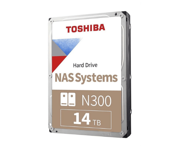 Toshiba N300 HDWG51EXZSTA 14TB 3.5-inch SATA NAS HDD