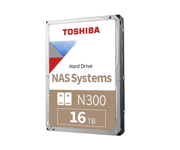 Toshiba N300 HDWG51GXZSTA 16TB 3.5-inch SATA NAS HDD