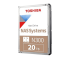 Toshiba N300 HDWG62AXZSTA 20TB 3.5-inch NAS Hard Disk Drive