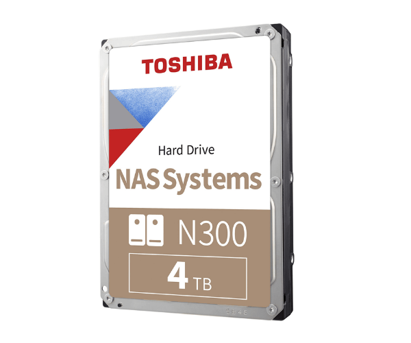 Toshiba N300 HDWG740XZSTC 4TB 3.5-inch SATA NAS HDD