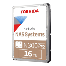 Toshiba N300 Pro HDWG51GXZSTB 16TB 3.5-inch SATA NAS HDD