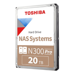 Toshiba N300 Pro HDWG62AXZSTB 20TB 3.5-inch SATA NAS HDD