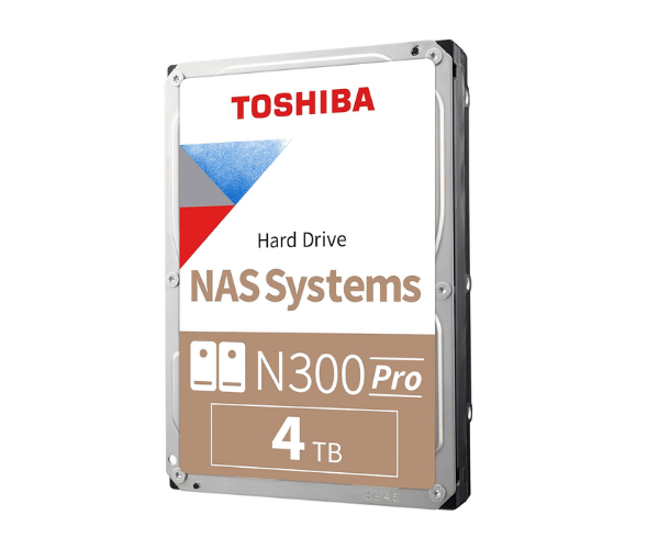Toshiba N300 Pro HDWG740UZSVD 4TB 3.5-inch SATA NAS HDD